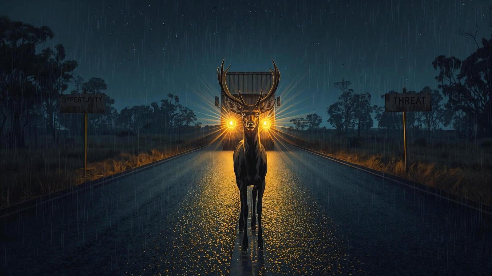 Frozen in the Headlights: The Cost of Risk Indecision